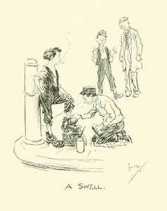 Illustration pour Phil Mays Gutter-Snipes - Phil May