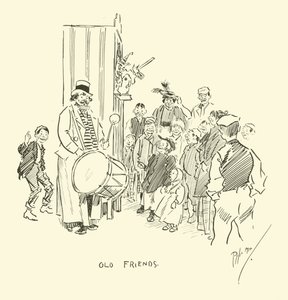 Illustration pour Phil Mays Gutter-Snipes - Phil May