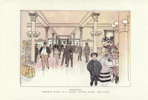 Manières occidentales, dans un hôtel de la Cinquième Avenue, New York - Phil May