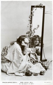 Crissy Bell, actrice britannique, vers 1900