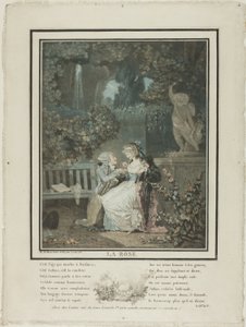 La Rose - Philibert Louis Debucourt