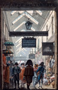 La Galerie marchande des Panoramas à Paris