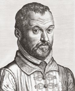 Benito Arias Montano. Portrait - Philip (after) Galle