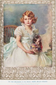 Princesse Élisabeth, âgée de 7 ans - Philip Alexius de (after) Laszlo