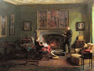 Intérieur avec le Vicomte et la Vicomtesse Lee de Fareham - Philip Alexius de Laszlo