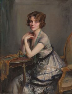 Portrait de Winnie Melville, Mme - Philip Alexius de Laszlo