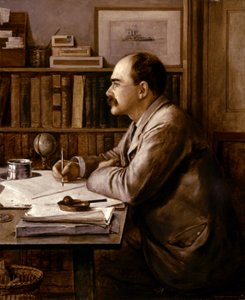Rudyard KIPLING, Portrait 1899 (huile sur toile)