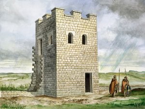 Tourelle 36b Fort romain de Housesteads, 2e siècle - Philip Corke
