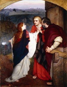 Marie-Madeleine annonçant la résurrection aux disciples, 1860