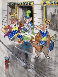 La souris de la ville et la souris de la campagne - Philip Mendoza