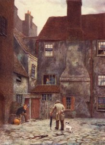 Arrière de Queens Head Inn, Southwark, 1884 - Philip Norman