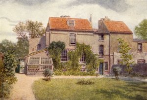 Sandford Manor House depuis le jardin arrière, 1898 - Philip Norman