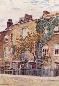 Maison de Turner, Cheyne Walk, Chelsea, 1887