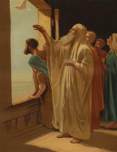 Noé envoie la colombe - Philip Richard Morris