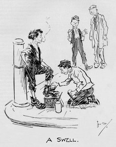 Un dandy, vers 1896, 1897