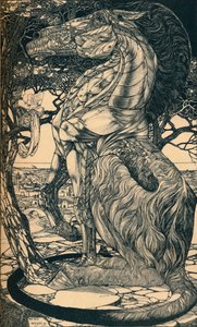 Rustum et le Simoorg, vers 1897