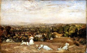 Enfants jouant, Ludlow Walks - Philip Wilson Steer