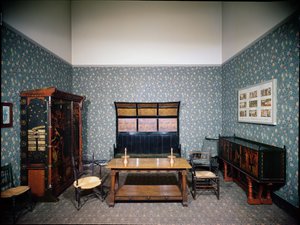 Intérieur de William Morris, vers 1860