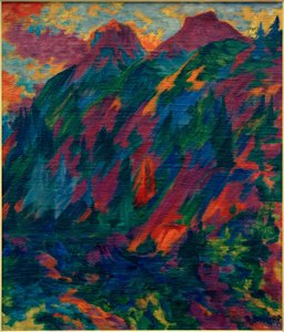 Soir en montagne - Philipp Bauknecht