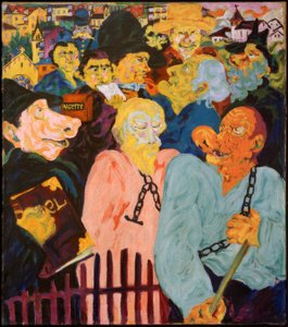 Le condamné (Autoportrait)