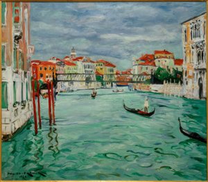 Canal avec gondoles
