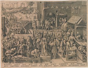 Justitia Justice de Les Sept Vertus, 1559