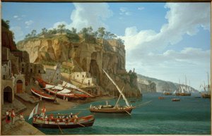 J.Ph. Hackert, Marina Piccola à Sorrente / Peinture, 1794 - Philipp Hackert