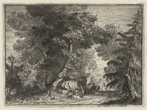 Une route à travers les bois - Philipp Hieronymus Brinckmann