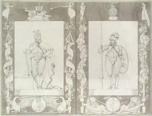 Charlemagne (742-814) et Heymon, 1804-5 - Philipp Otto Runge