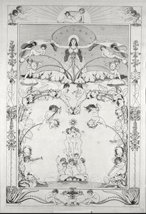 Soirée ... (gravure) - Philipp Otto Runge
