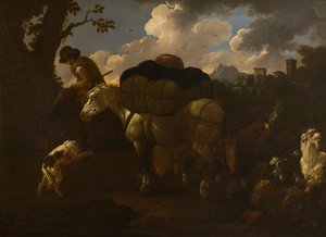 Scène paysanne, c.1677-1706