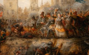 Défense de Tournai par la princesse d