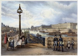 Le Louvre vu du Pont Neuf - Philippe Benoist