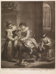 Trois enfants de Rubens - Philippe Joseph Tassaert