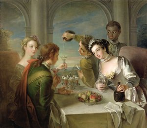 Le Sens du goût, c.1744-47 - Philippe Mercier