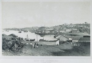 Neuf Vues Panoramiques de Rio de Janeiro : A Prainha (da Saude)