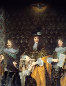 Le roi Louis XIV reçoit le chevalier de l