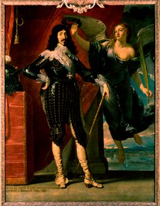 Louis XIII - portrait de son couronnement par Victory - Philippe de Champaigne