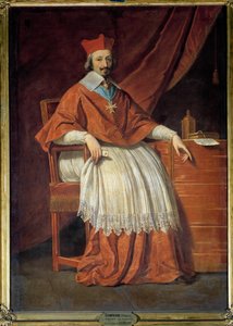 Portrait en pied du Cardinal de Richelieu