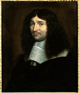 Portrait de Jean-Baptiste Colbert (1619-1683), intendant des finances de Louis XIV. Peinture de Philippe De Champaigne (1602-1674). Reims, Musée des Beaux-Arts