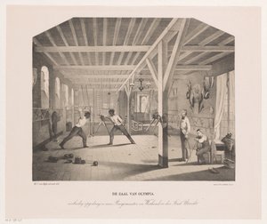 Vue dans la salle d