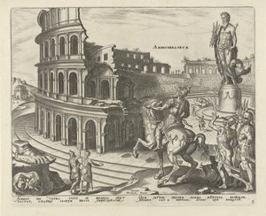 Colisée à Rome - Philips Galle
