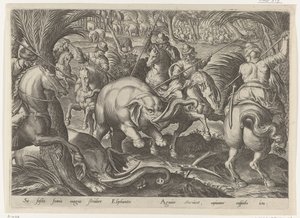 Chasse aux éléphants (Jachttaferelen)