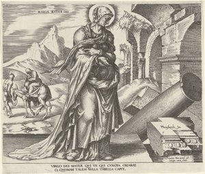 Marie (Marie Mater Dei) - Philips Galle
