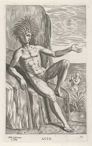 Dieu de la rivière Acis - Philips Galle