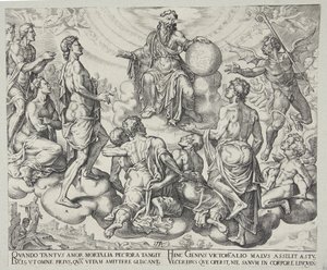 Satan défiant le Seigneur de retirer sa protection de Job