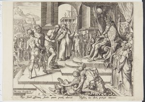 Le roi rendant justice