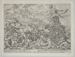 Le triomphe de la mort - Philips Galle