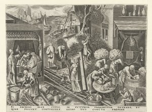 Prudence (Les sept vertus) - Philips Galle