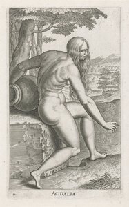 Nymphe des eaux Vénus Acidalia (Stroom- en waternimfen)